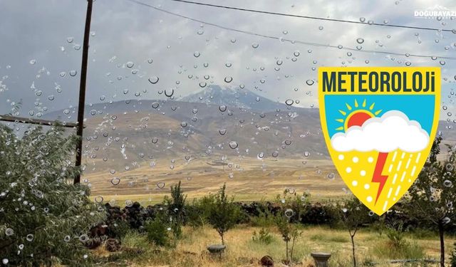 Ağrı’ya yağmur geliyor: Yeni haftada hava nasıl olacak?