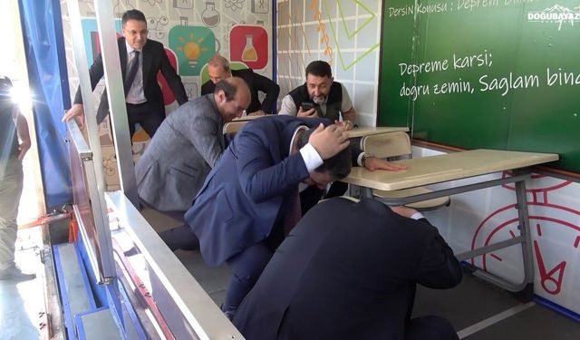 Diyarbakır’da tatbikattan 25 dakika sonra deprem