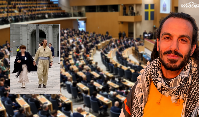 Ağrı Doğubayazıt’tan İsveç Parlamentosu’na: Şal û şapikle yemin etti