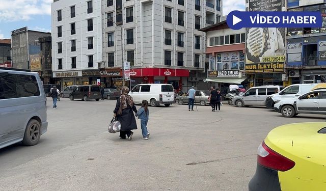 Doğubeyazıt’ta Ağrı Caddesi’nde yayalar için güvenlik sorunu