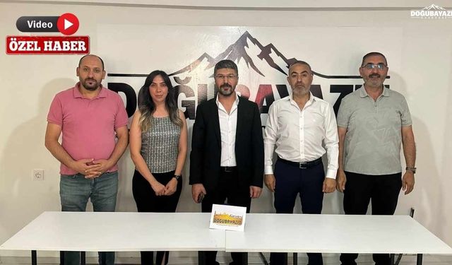 Ercan Yenigün Doğubayazıt Gazetesi’ne Vaatlerini Açıkladı