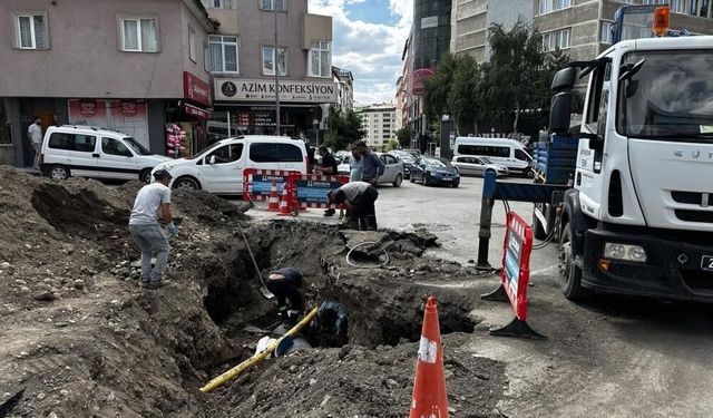 Erzurum'da altyapı yenileme hamlesi hız kazandı