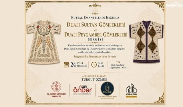 İshak Paşa Sarayı’nda “Dualı Gömlekler” sergisi açılacak
