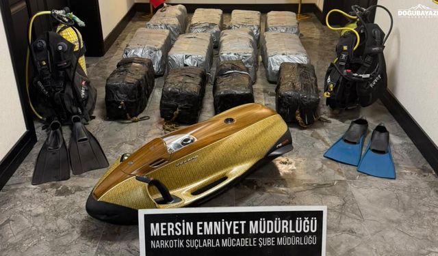 Mersin Limanı'nda 350 kg kokain ele geçirildi