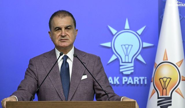 Ömer Çelik: Cumhur İttifakı'nın adayı Erdoğan'dır