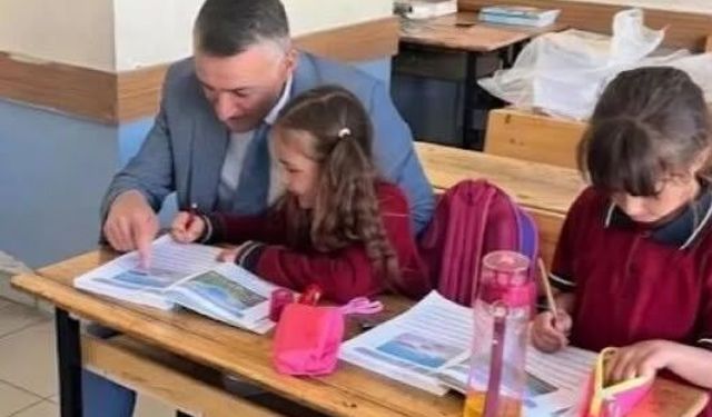 Patnos İlçe Millî Eğitim Müdürlüğü yeni dönem okul ziyaretlerine devam ediyor