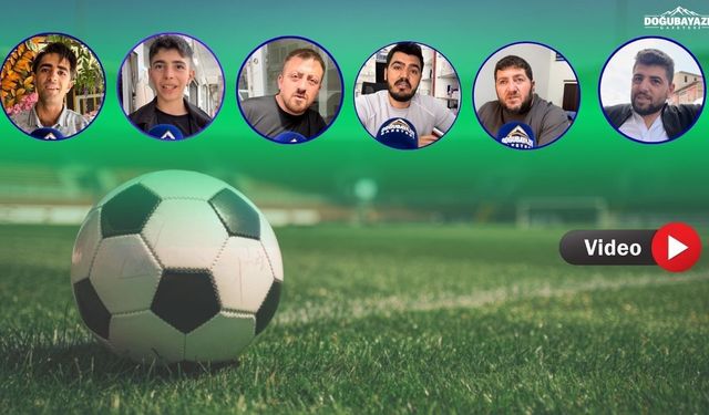 Patnos’ta futbol aşkı! Vatandaş ne diyor?