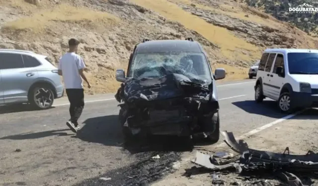 Siirt’te şiddetli kaza: 4 Yaralı