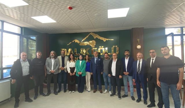 Taşlıçay Kaymakamı Kübra Baka Kılıç, Basınla bir araya geldi