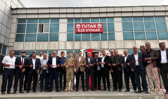 Tutak’ta çifte açılış: Yeni otogar ve hayvan pazarı hizmete girdi