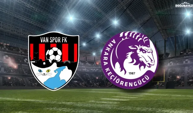 Vanspor-Keçiörengücü maçı bugün: İşte saat ve yayın kanalları