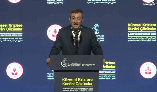 Cumhurbaşkanı Yardımcısı Cevdet Yılmaz: "FETÖ dediğimiz yapılanma insanların aklına ipotek koyup onları adeta makineye dönüştürdü"