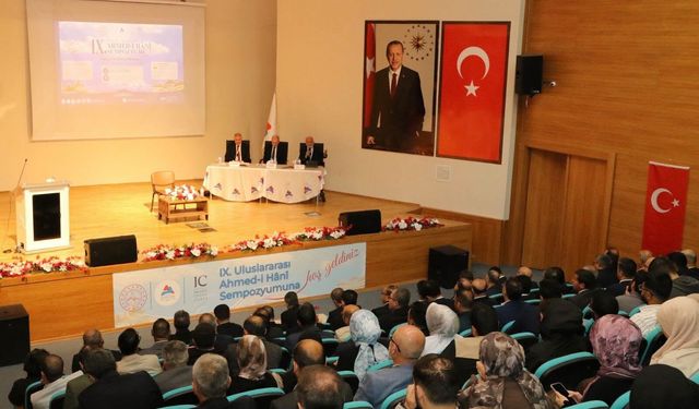 IX. Uluslararası Ahmed-i Hânî Sempozyumu Kapılarını Açtı
