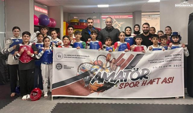Amatör Spor Haftası’nda Taekwondo Coşkusu
