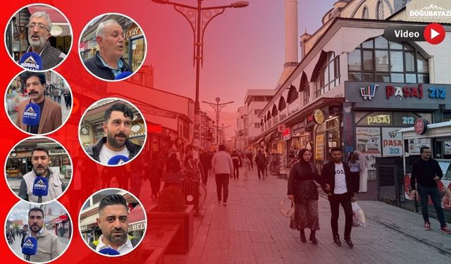 Ağrı sokaklarında ortak ses: Şehre yatırım ve istihdam olanakları sağlansın