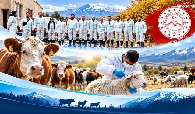 Ağrı'da şap hastalığına karşı sıkı denetim: Cezalar kesildi