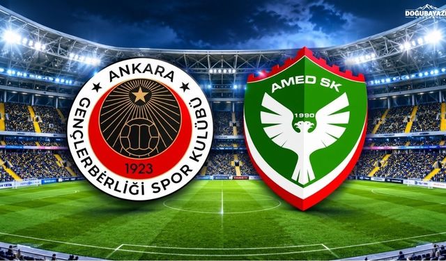 Amedspor- Gençlerbirliği maçı hangi kanalda, saat kaçta?