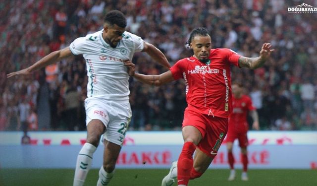 Amedspor Konyaspor'u yıktı: Sahneye Diagne çıktı
