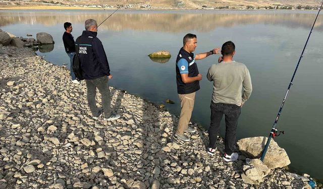 Van’da balıkçılık faaliyetlerine sıkı denetim