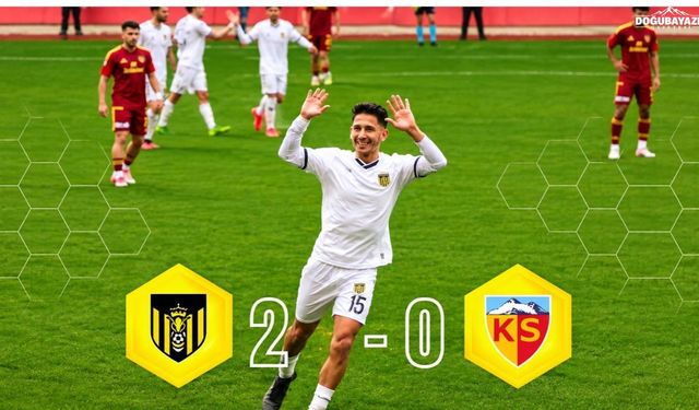 Bitlisspor'dan 1. Lig ekibi Kayserispor'a 4 gollü tarife