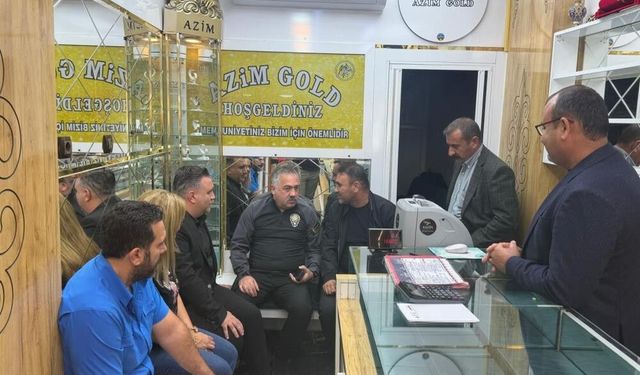 Diyarbakır Emniyet Müdürü’nden kurşunlanan kuyumcuya ziyaret