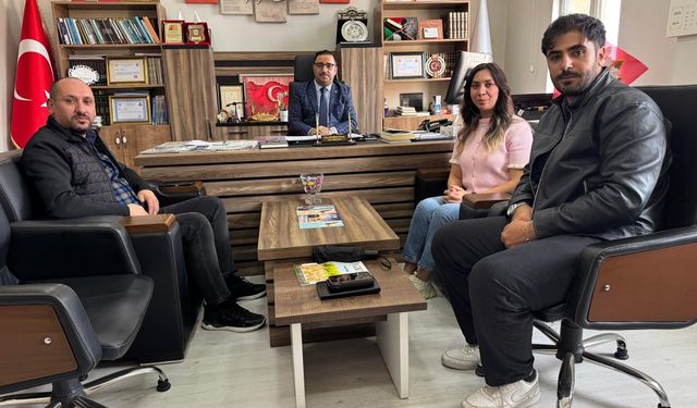 Doğubayazıt Gazetesi ve Halkın Sesi Gazetesi’nden müftülüğe ziyaret