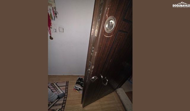 Doğubayazıt’ta evde fırın açık unutuldu: Kapı zorla açıldı
