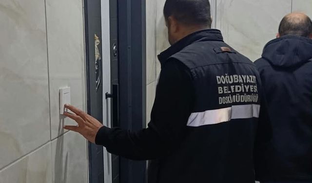 Doğubayazıt’ta su kayıp ve kaçaklarına karşı denetimler sürüyor