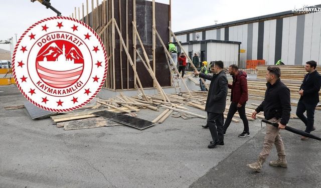 Doğubeyazıt Kaymakamlığından Gürbulak Sınır Kapısı açıklaması