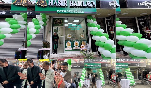 Doğubayazıt’ta Hasır Baklava Hizmete Açıldı