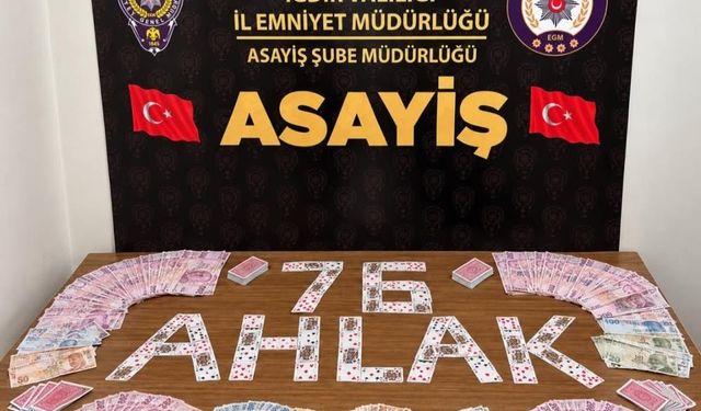 Iğdır’da kumar ve fuhuş operasyonları