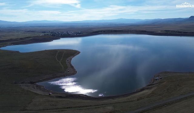 Kars'ın içme suyunu karşılayan Bayburt Barajı'nda doluluk oranı yüzde 80 oldu