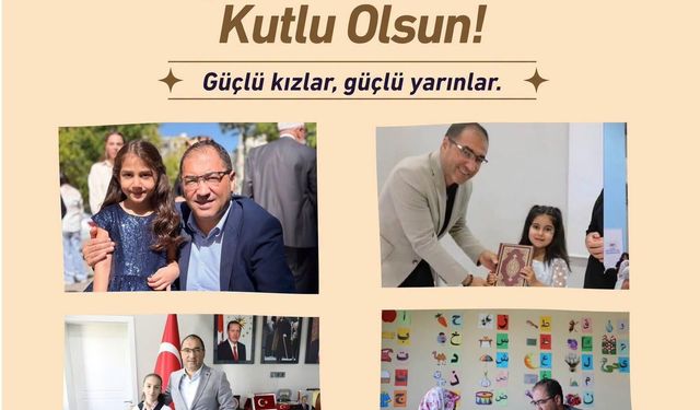 Ağrı Gençlik ve Spor İl Müdürlüğü’nden 11 Ekim Dünya Kız Çocukları Günü Mesajı