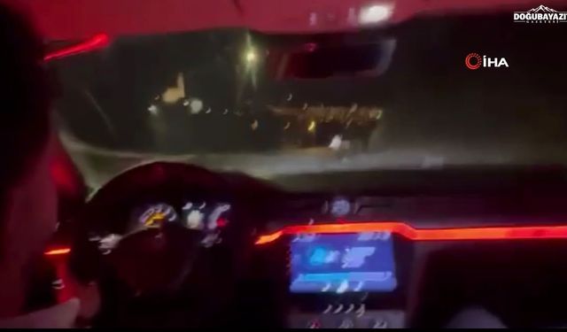 Doğubayazıt'taki 1 Kişinin Öldüğü 3 kişinin yaralandığı kazanın görüntüleri çıktı