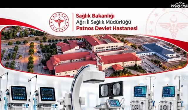 Patnos Devlet Hastanesi’ne 5 yeni tıbbi cihaz kazandırıldı