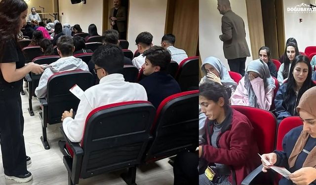 Patnos’ta KYK öğrencilerine sosyal hizmetler eğitimi verildi