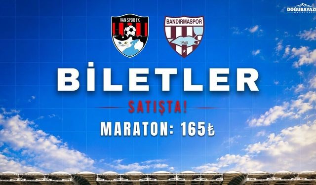 Vanspor-Bandırmaspor maçının biletleri satışta: İşte fiyatı