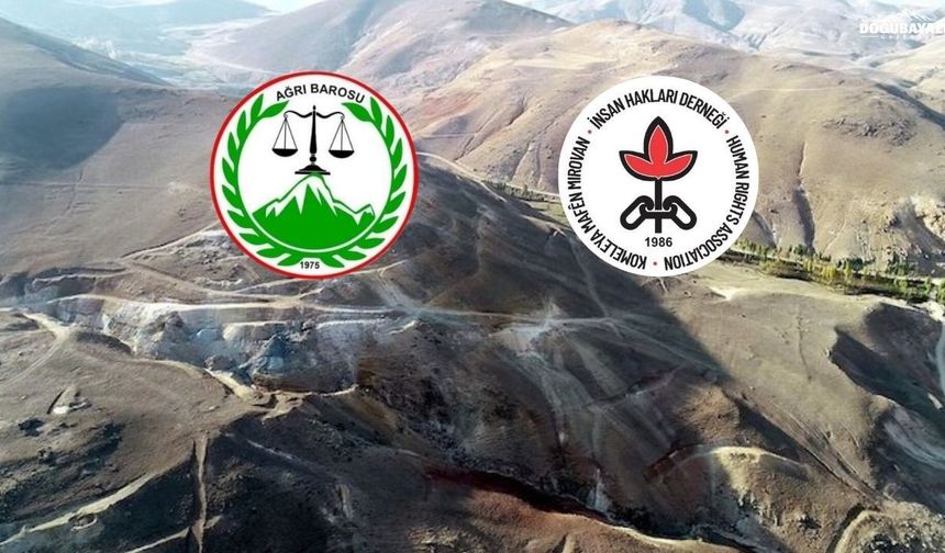Ağrı Barosu ve İHD Diyadin'deki maden projesine dava açtı