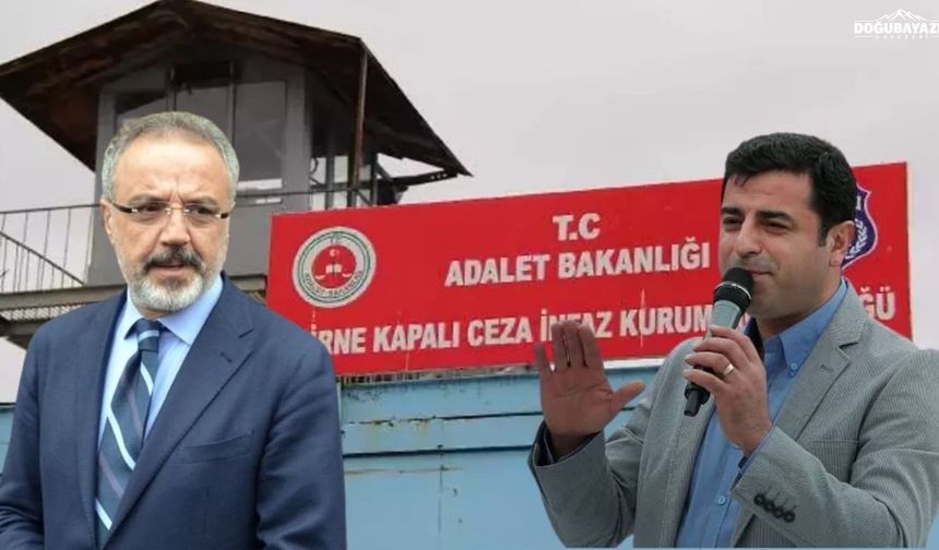Ağrı Milletvekili Sırrı Sakık, Demirtaş ile görüştü