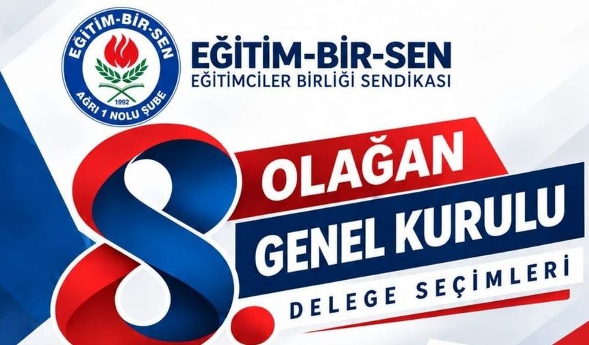 Ağrı ve Doğubayazıt’ta Eğitim-Bir-Sen sandık başına gidiyor