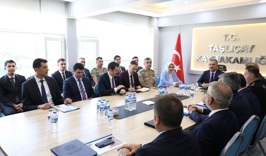Ağrı’da güvenlik ve asayiş masaya yatırıldı