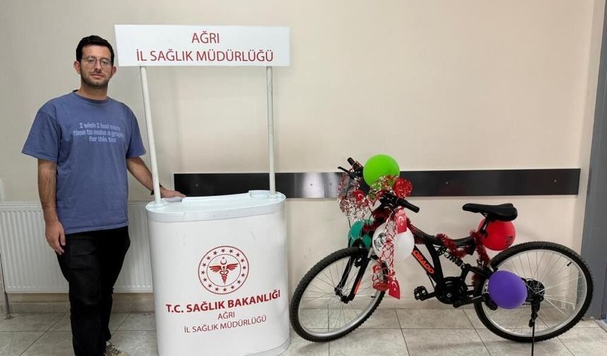 Ağrı’da sigarayı bırakana bisiklet: Kampanya başladı