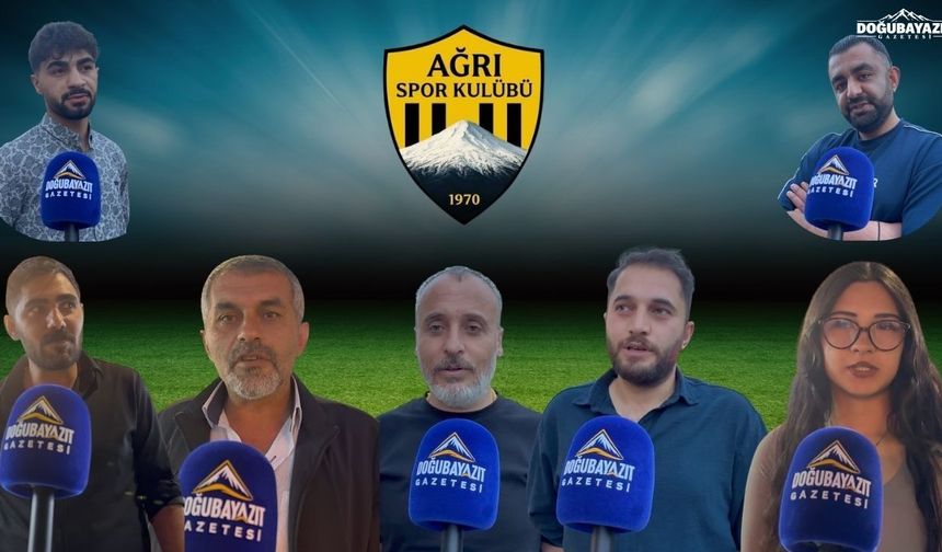 Ağrıspor'da taraftarlar dertli: Maddi destek ve istikrar şart