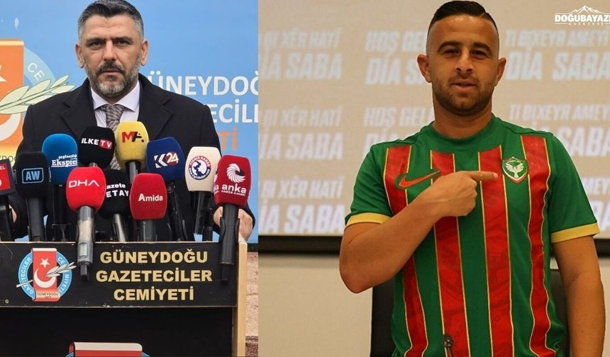 Amedspor’lu Dia Saba tartışmasına Bozarslan’dan sert tepki