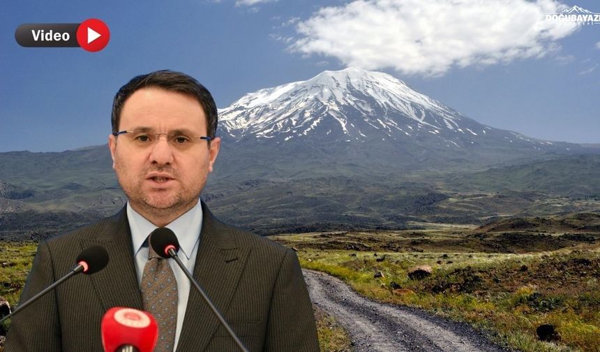 Bakan Gürlek çözüm sürecini Ağrı Dağı örneğiyle anlattı