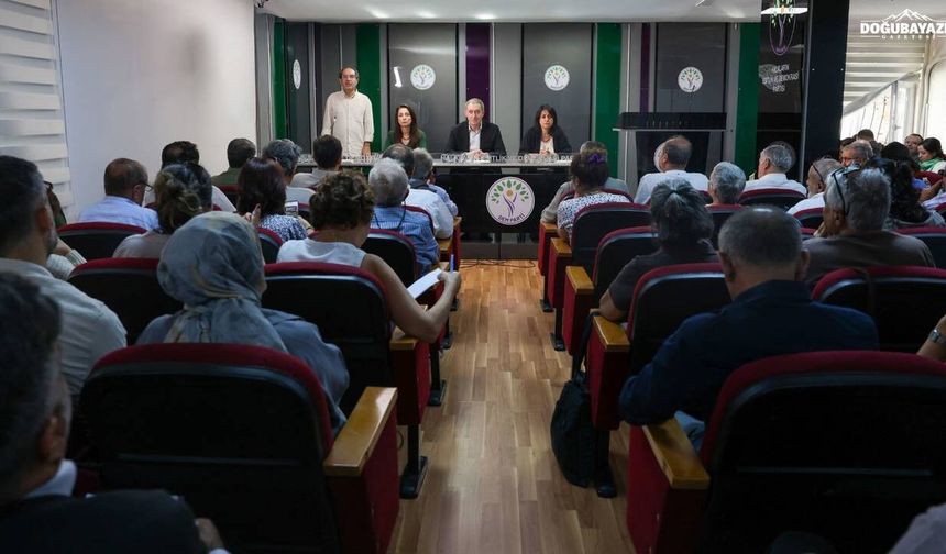 DEM Parti’nin yeni MYK üyeleri belli oldu