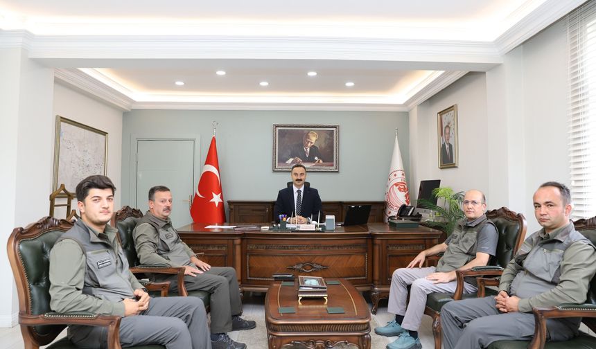 Doğa Koruma ve Milli Parklar heyeti Doğubayazıt’ta