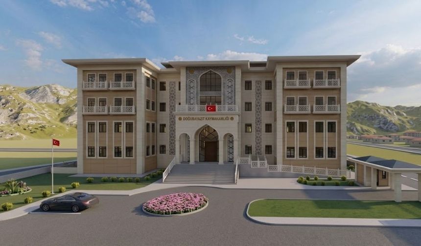 Doğubayazıt’ın yeni Hükümet Konağı projesinde yeni aşama