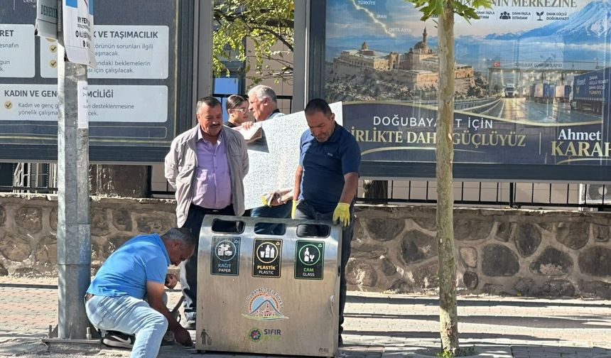 Doğubayazıt’ta geri dönüşüm için yeni adım