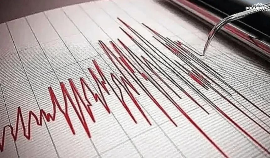 Ağrı’da deprem oldu!